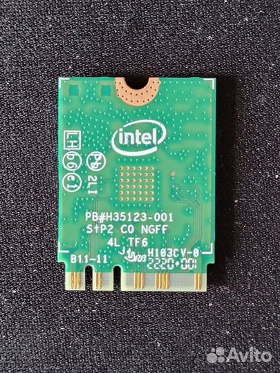 Модуль Bluetooth Wi-Fi Intel Dual Band Wireless-AC