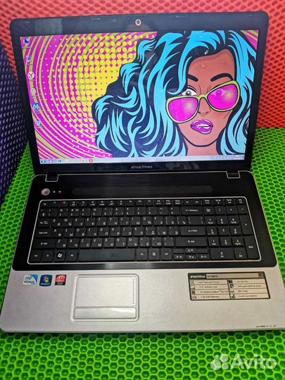 Acer eMachines 17,3/i3-330/4gb/hdd 320