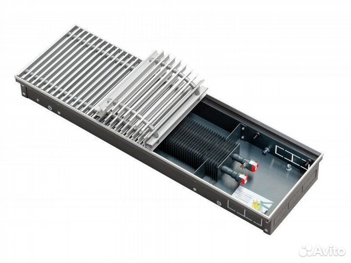 Внутрипольный конвектор Techno KVZ 150-65-2200