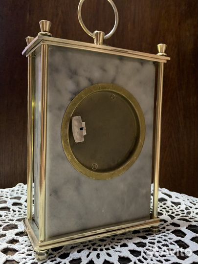 Настольные часы Молния в камне