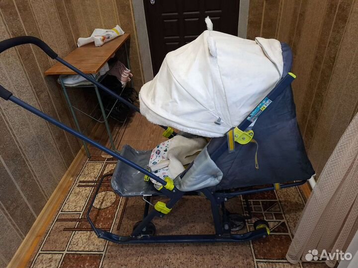 Санки коляска ника