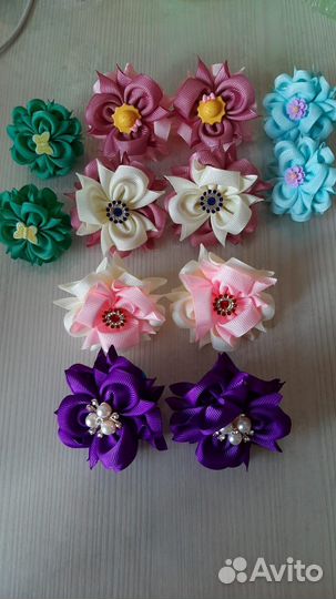 Резинки для волос ручной работы