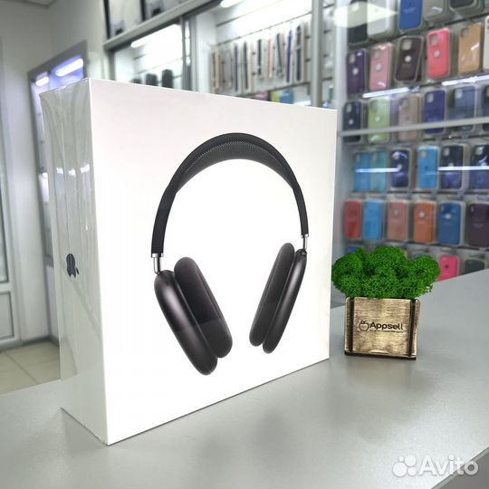 AirPods Max Space Gray with Black Headband