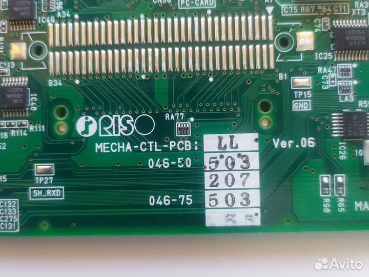 Riso RZ200, EZ200 главная плата для ризографа