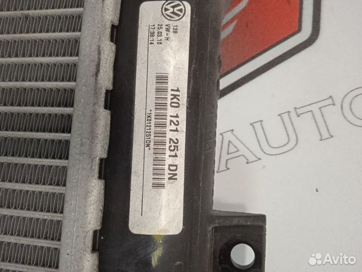 Радиатор основной Фольксваген Гольф 6