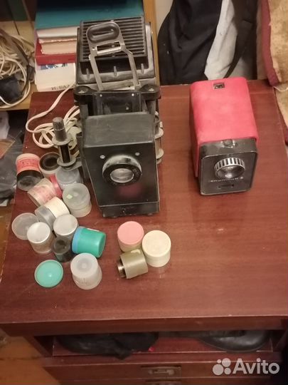 Фильмоскоп и диафильмы