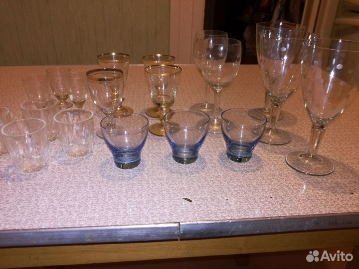 Рюмки,фужеры советских времён