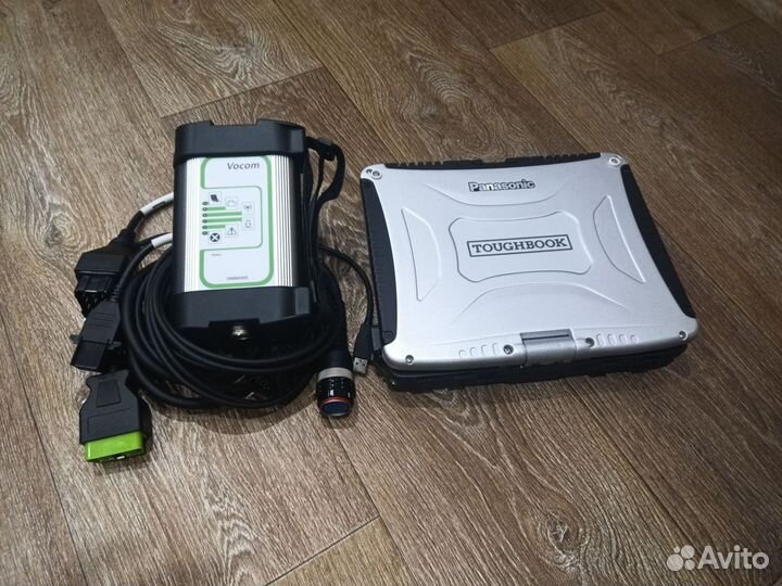 Сканер Volvo Vocom1 на базе Panasonic CF19