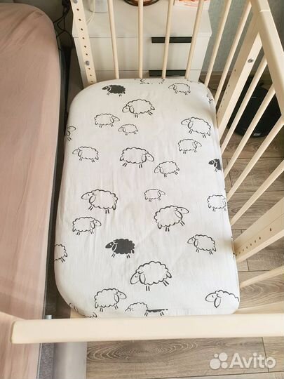 Детская кроватка приставная