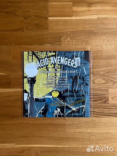 Винил Maelstrom, Locked Club & Rlgn - Acid Avenger