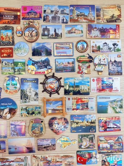 Магниты на холодильник 100 шт / цена за все