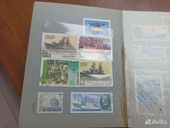 Альбом с марками СССР