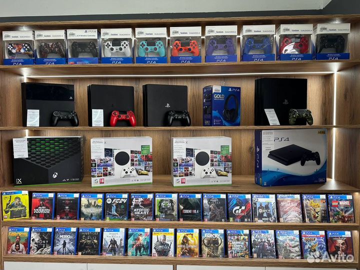 Sony PlayStation 4 Новые/бу с гарантией 12 мес