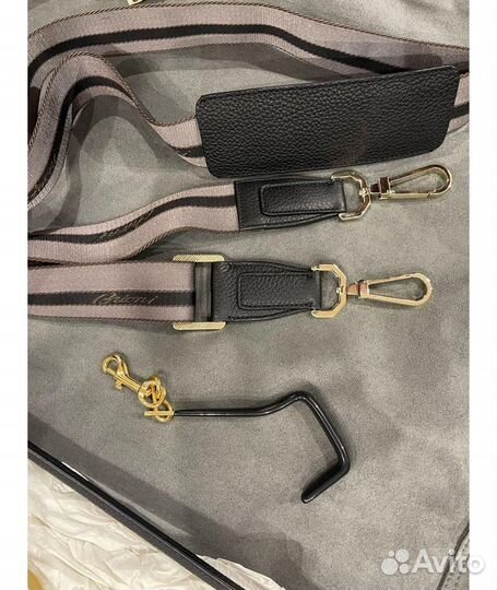 Кожаные кофр из кожи на молнии Brioni