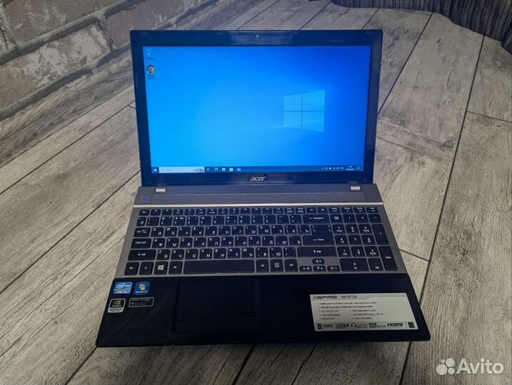 Ноутбук Acer i5-3210M/GT 630M(2гб) /500/8