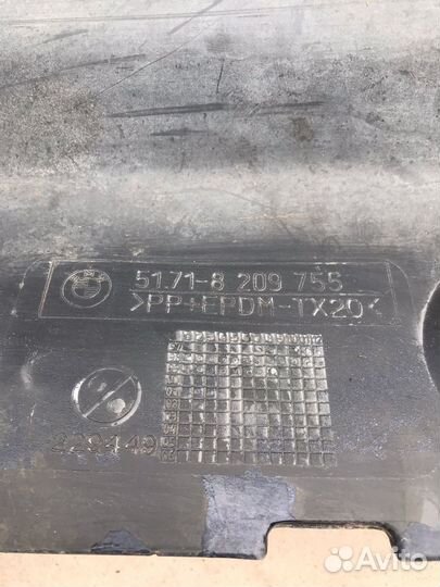 Накладка порога наружняя левая Bmw 3 Series E46