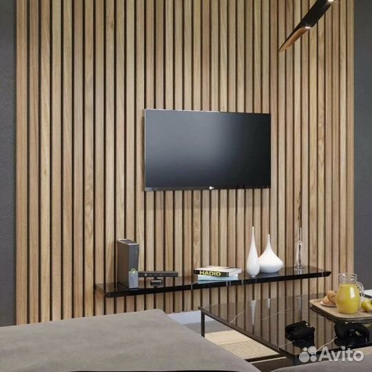 Стеновые рейки из массива дерева ясень рейки