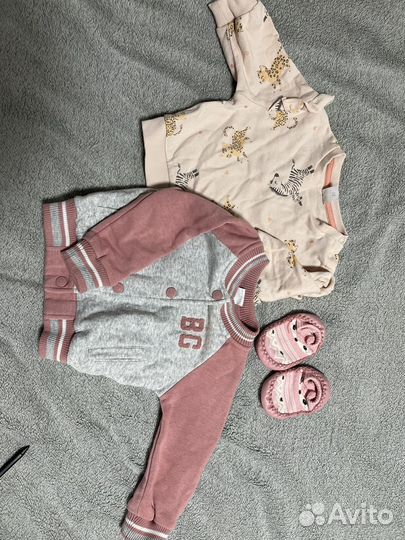 Детские вещи пакетом 74-80