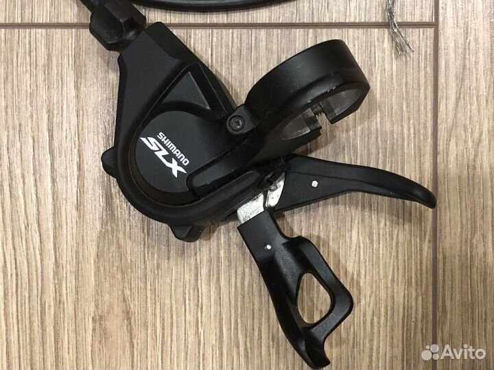 Манетка shimano slx и передний переключатель