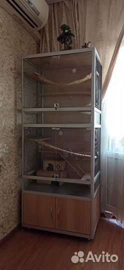 Витрина вольер клетка для грызунов