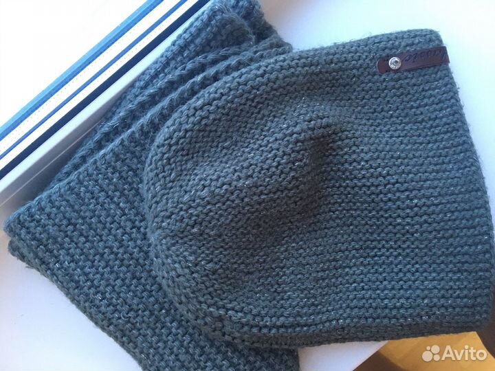 Шапка и снуд женские комплект