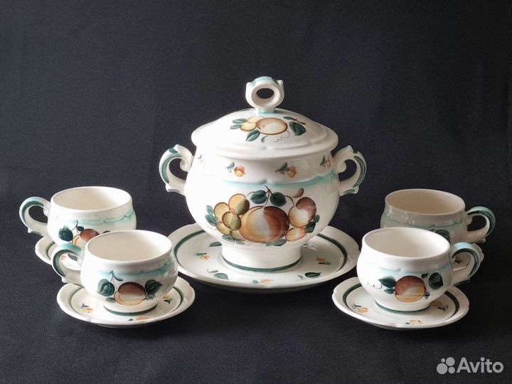 Компотница набор зик Конаково СССР