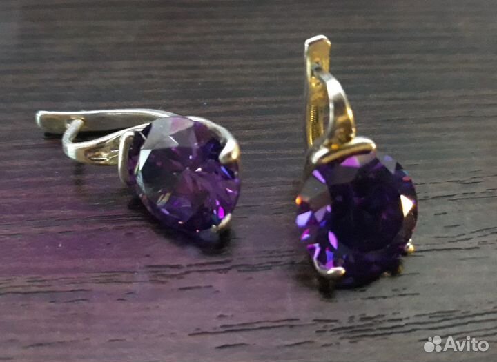 Серебряные серьги