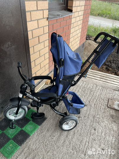 Велосипед коляска с ручкой