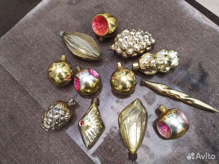 Елочные игрушки СССР