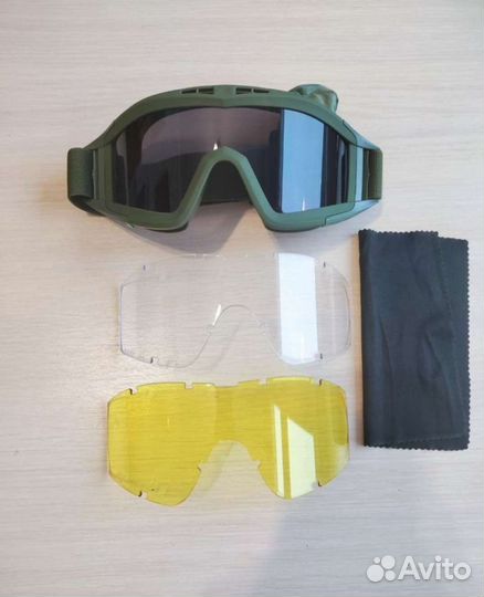 Тактические очки противоосколочные