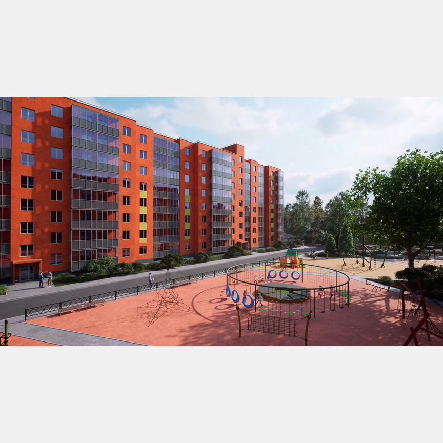 1-к. квартира, 44,3 м², 2/9 эт.