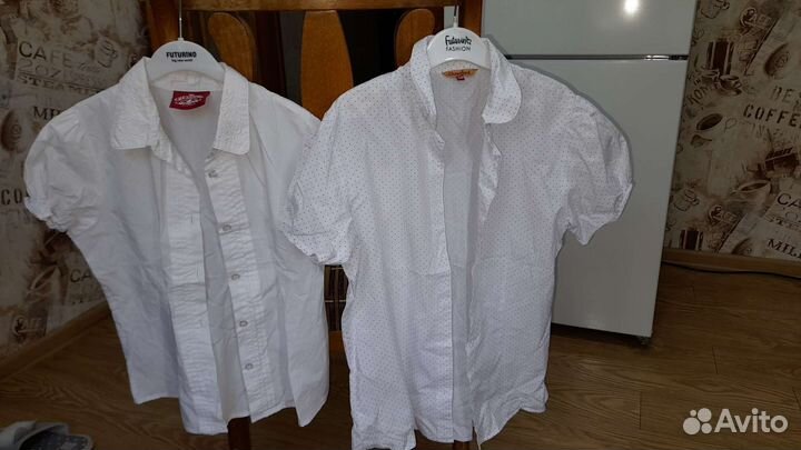 Блузки и пакет вещей в школу д/д 146 р-р