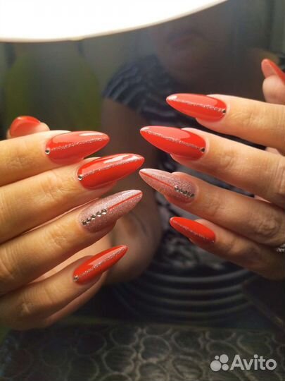 Наращивание ногтей, покрытие