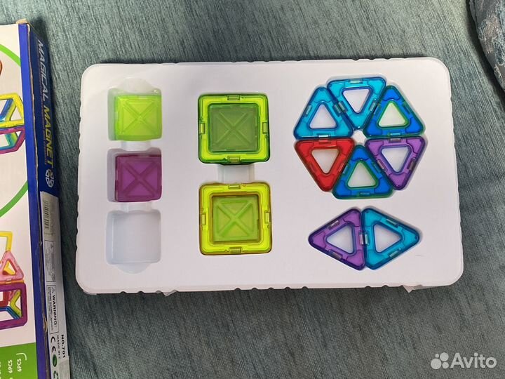 Конструктор магнитный