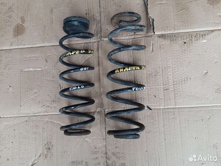 Пружина задняя Фольксваген Поло 4 Фабия 2009 года