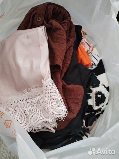 Большой пакет женских вещей 46 48