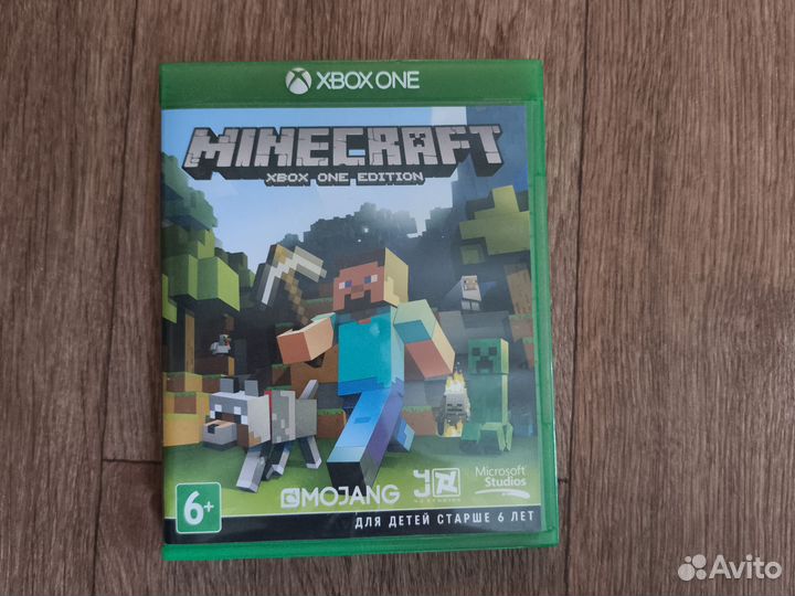 Minecraft xbox one диск