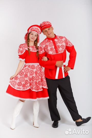 Танцевальный костюм, русский народный