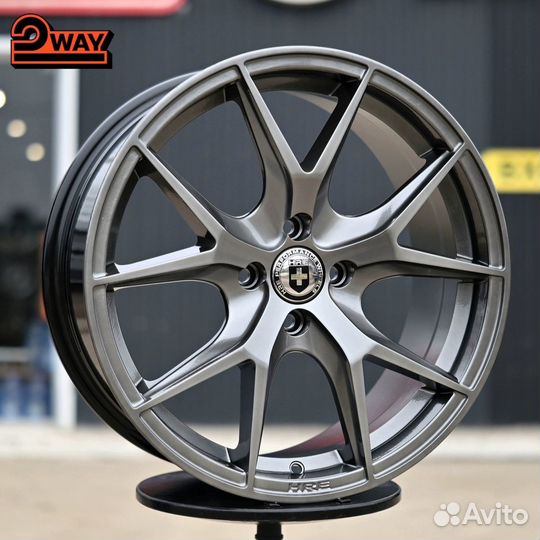 R17 HRE P101 Стиль 7.5J ET38 4*100 Темный хром
