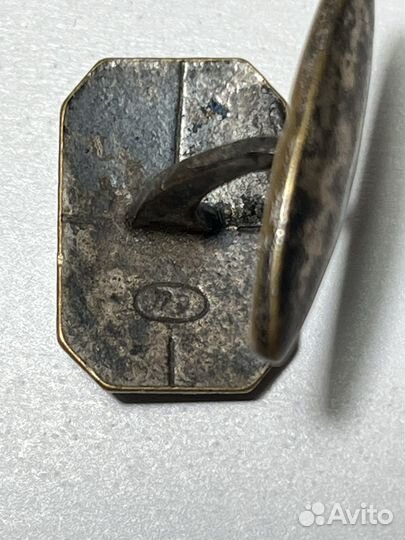 Запонки старинные 1920-е годы, Прогресс эмаль