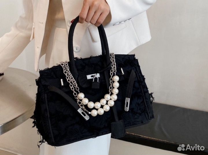 Сумка в стиле биркин разные