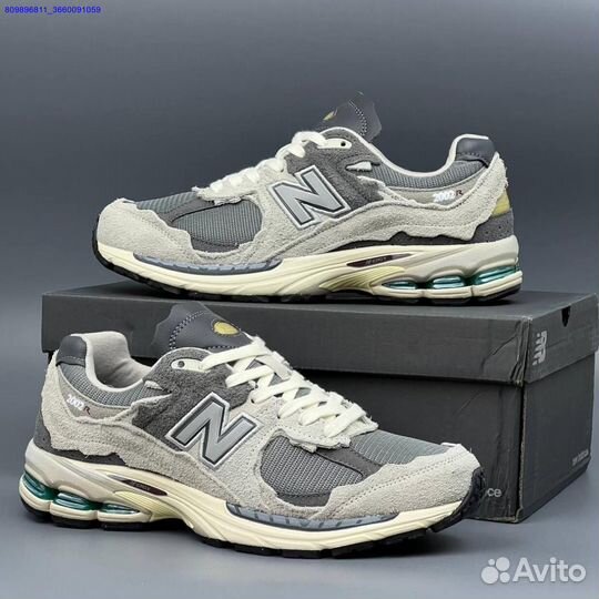 Кроссовки New Balance 2002R Светлые (Арт.85003)