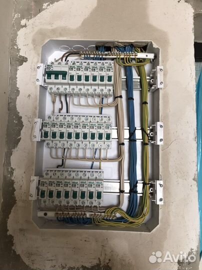 Услуги электрика монтаж установка