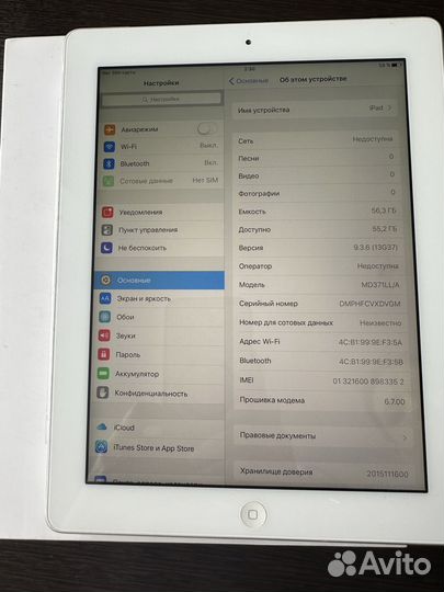 Планшет apple iPad 3 64 GB