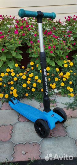 Самокат детский трёхколёсный (TechTeam Tiger Plus)