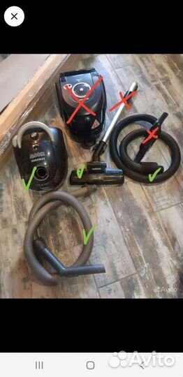 Пылесос samsung на запчасти