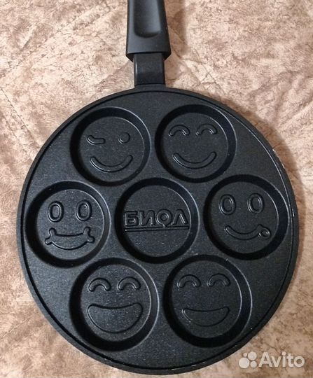 Сковорода для оладий Биол смайлики