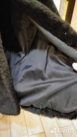 Шуба женская цигейка