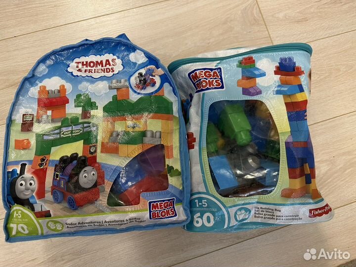 Развивающий конструктор mega block