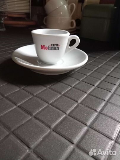 Кофейная пара Molinari,Danesi (демитассе) 60ml